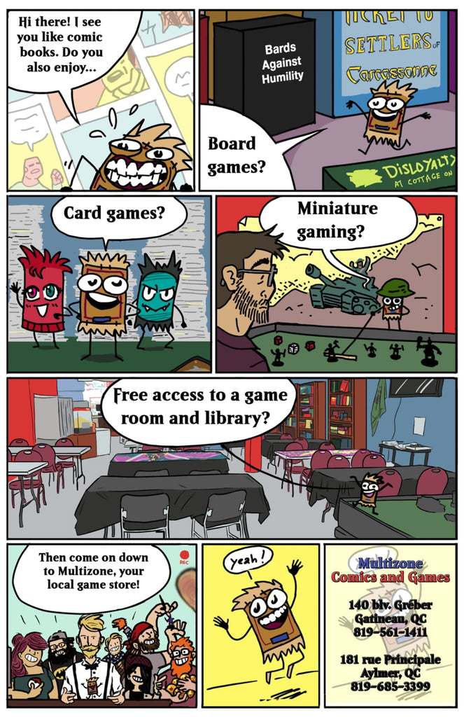 Insertion de bande dessinée
