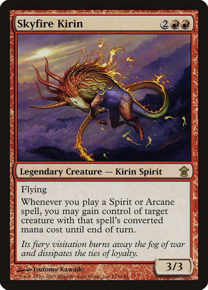 Skyfire Kirin [Saviors of Kamigawa] MTG Single Magic: The Gathering  | Multizone: Comics And Games