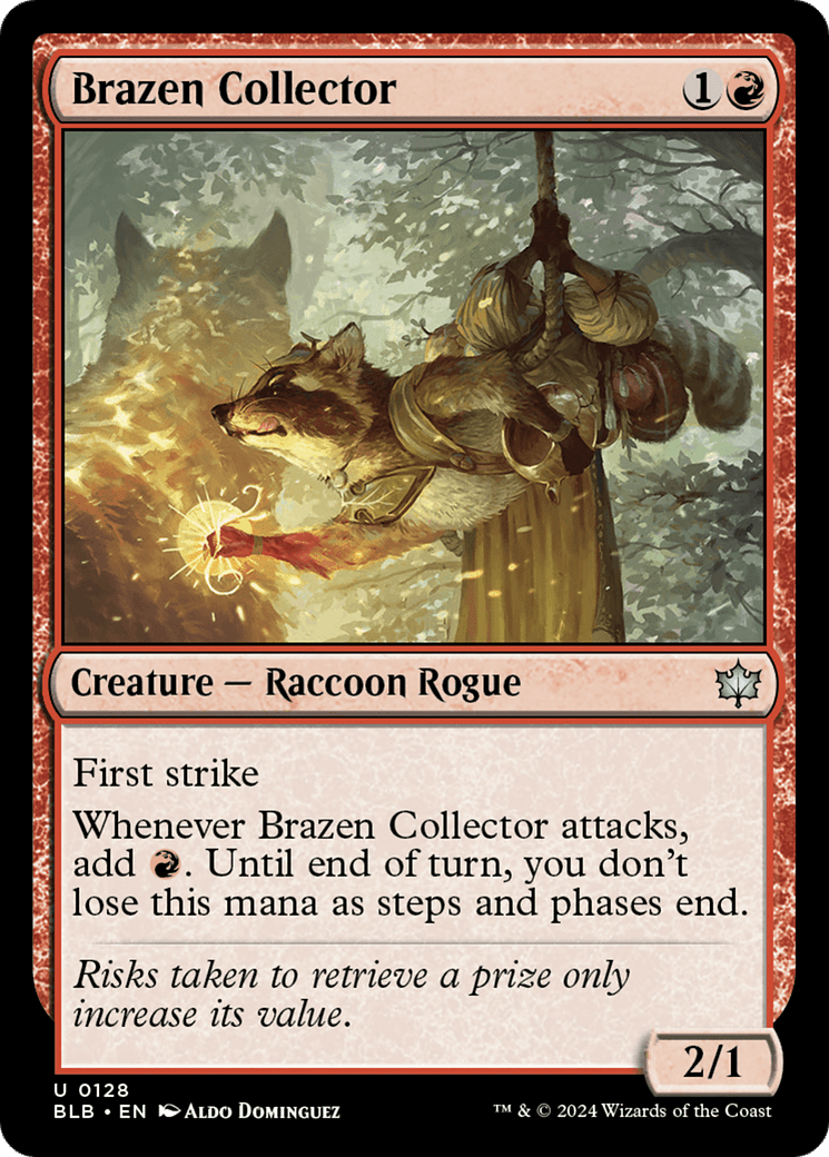 Brazen Collector [Bloomburrow] MTG Single Magic: The Gathering  | Multizone: Comics And Games