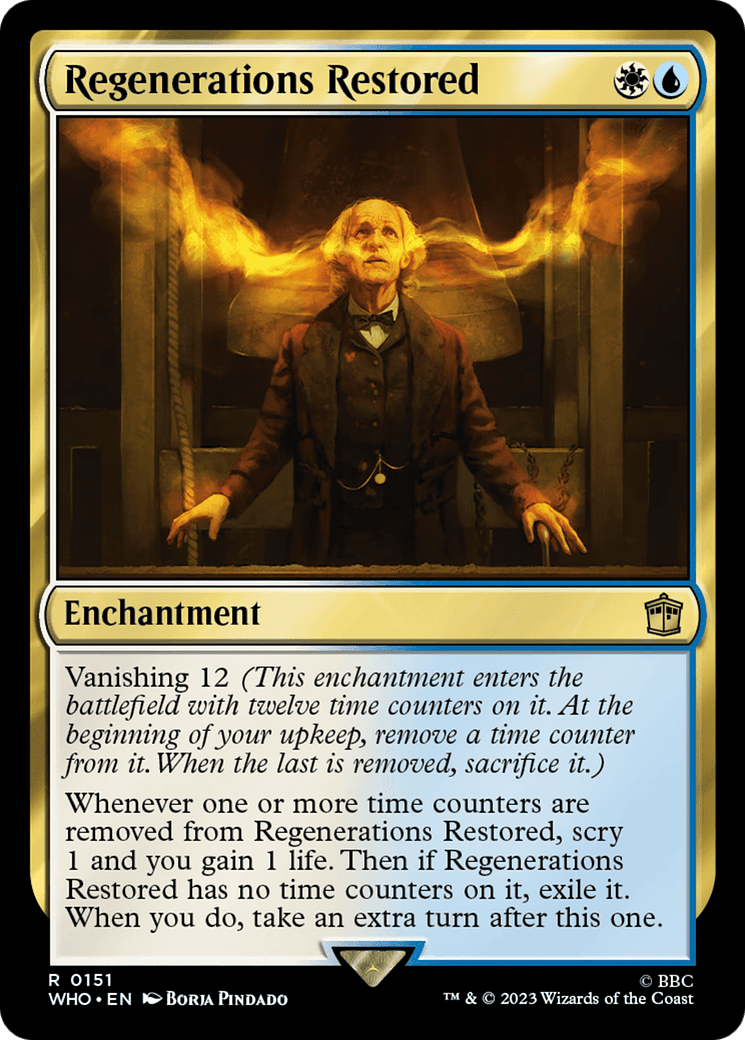 Regenerations Restored [Doctor Who] MTG Single Magic: The Gathering  | Multizone: Comics And Games