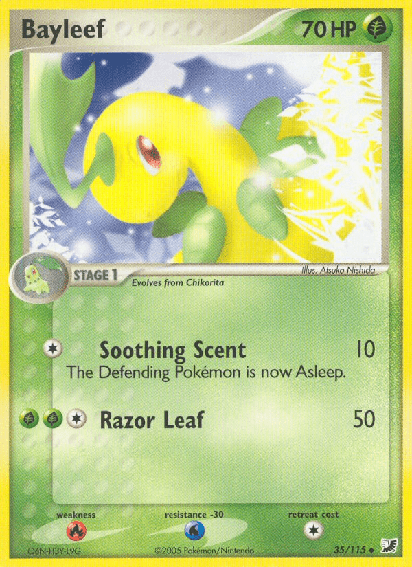 Bayleef (35/115) [EX: Unseen Forces] Pokemon Single Pokémon  | Multizone: Comics And Games