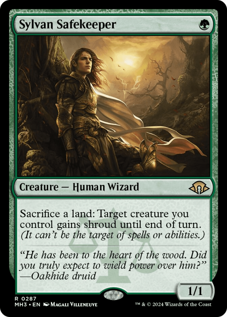 Sylvan Safekeeper [Modern Horizons 3] MTG Single Magic: The Gathering  | Multizone: Comics And Games