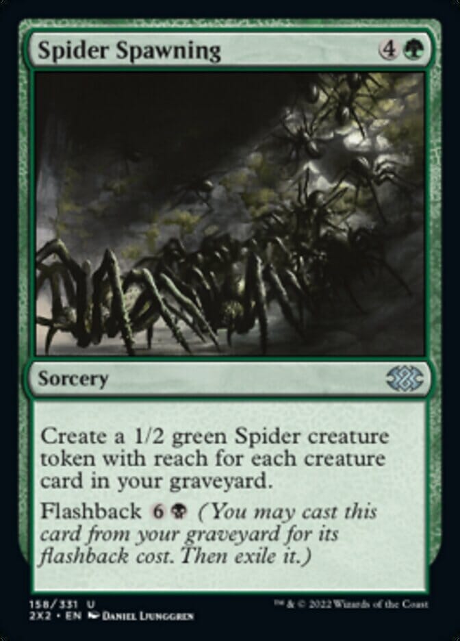 Spider Spawning [Double Masters 2022] MTG Single Magic: The Gathering  | Multizone: Comics And Games