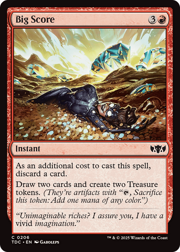 Big Score [Tarkir: Dragonstorm Commander] MTG Single Magic: The Gathering  | Multizone: Comics And Games