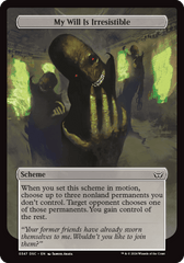 My Will Is Irresistible (Full Art) [Duskmourn: Archenemy] MTG Single Magic: The Gathering  | Multizone: Comics And Games