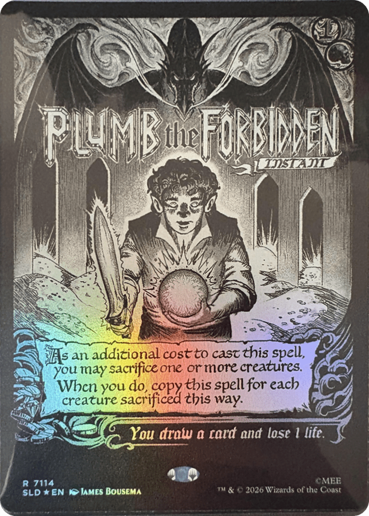 Plumb the Forbidden [Secret Lair Drop Series] MTG Single Magic: The Gathering  | Multizone: Comics And Games