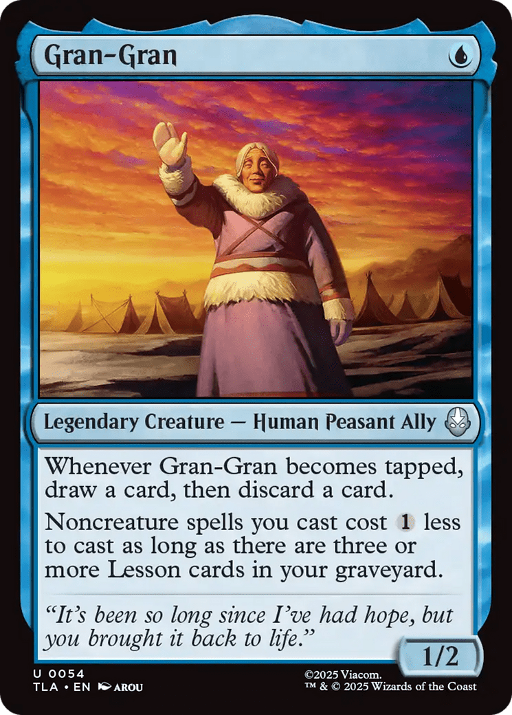 Gran-Gran [Avatar: The Last Airbender] MTG Single Magic: The Gathering  | Multizone: Comics And Games