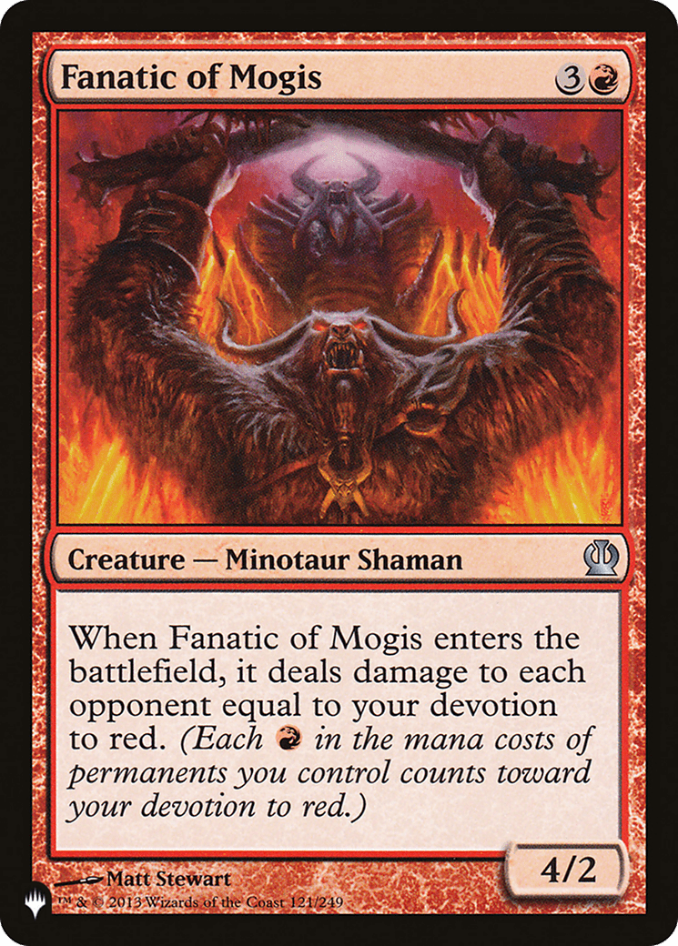 Fanatic of Mogis [The List] MTG Single Magic: The Gathering  | Multizone: Comics And Games