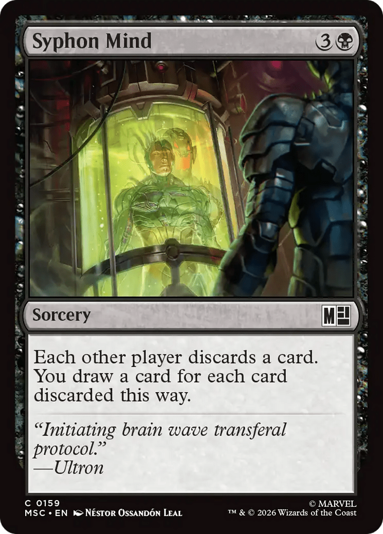 Syphon Mind (Surge Foil) [Marvel Super Heroes Commander] | Multizone: Comics And Games