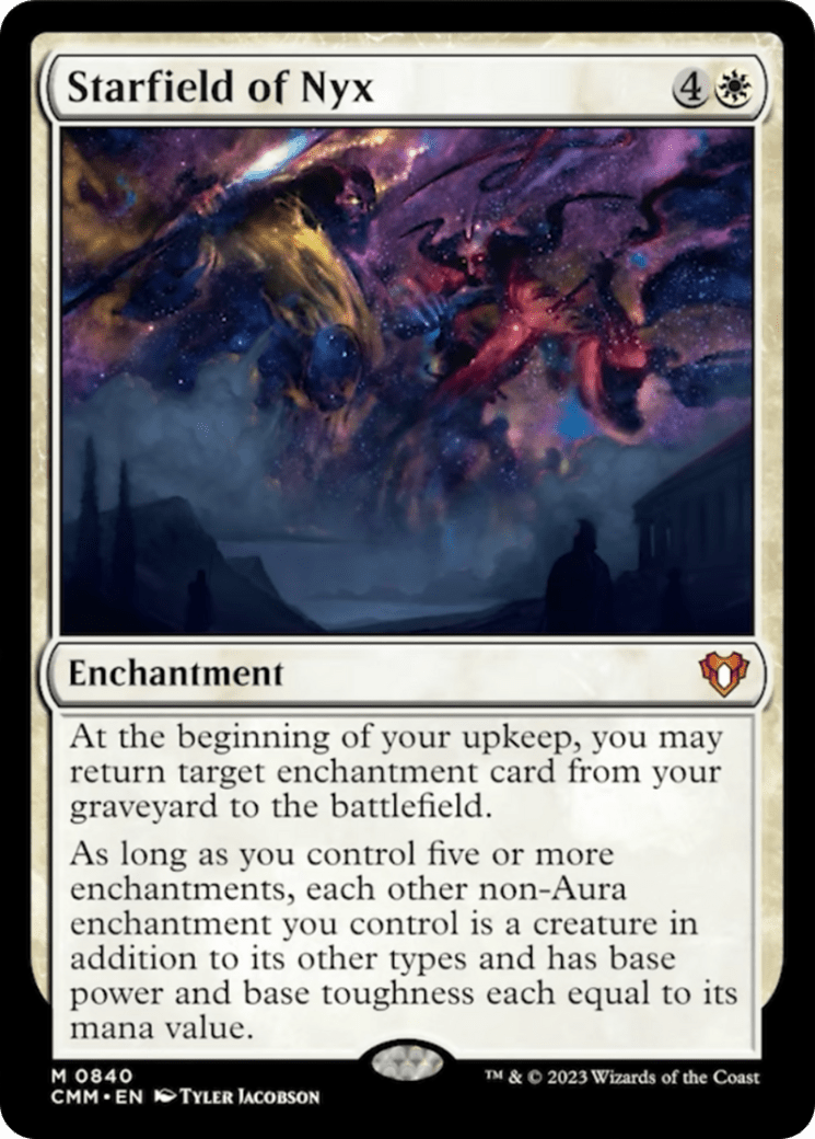 Starfield of Nyx [Commander Masters] MTG Single Magic: The Gathering  | Multizone: Comics And Games
