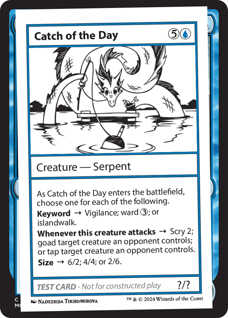 Catch of the Day [Mystery Booster 2 Playtest Cards] MTG Single Magic: The Gathering  | Multizone: Comics And Games