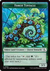 Dragon // Forest Tentacle Double-Sided Token [Reality Fracture Tokens] | Multizone: Comics And Games