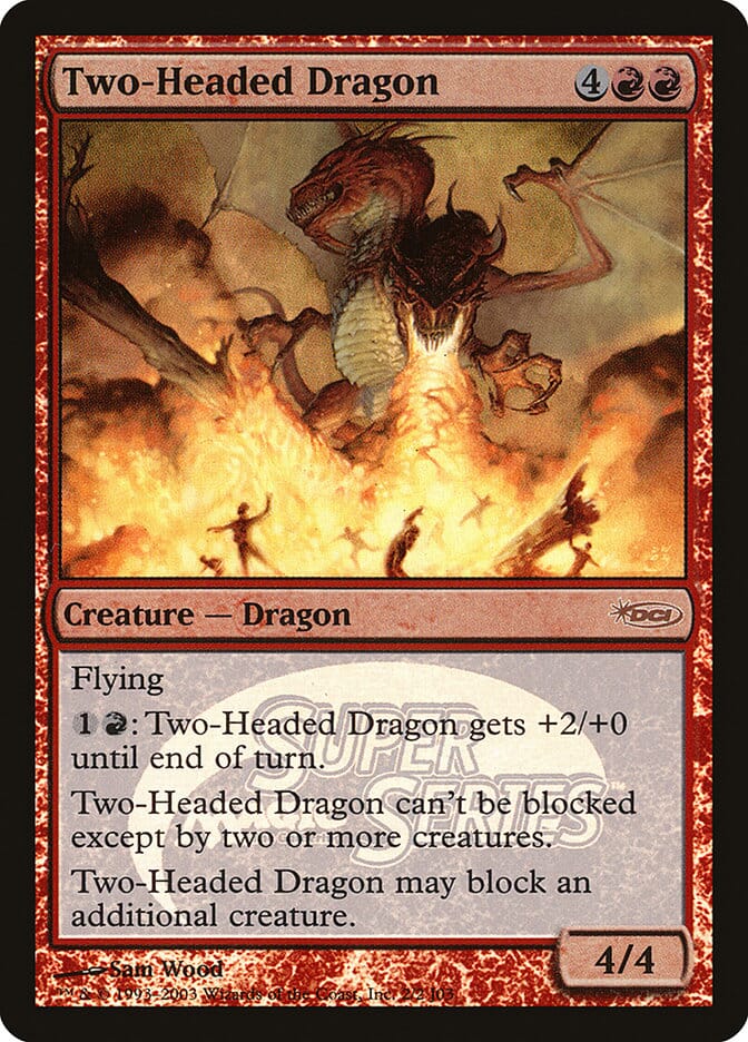 Two-Headed Dragon [Junior Super Series] MTG Single Magic: The Gathering  | Multizone: Comics And Games