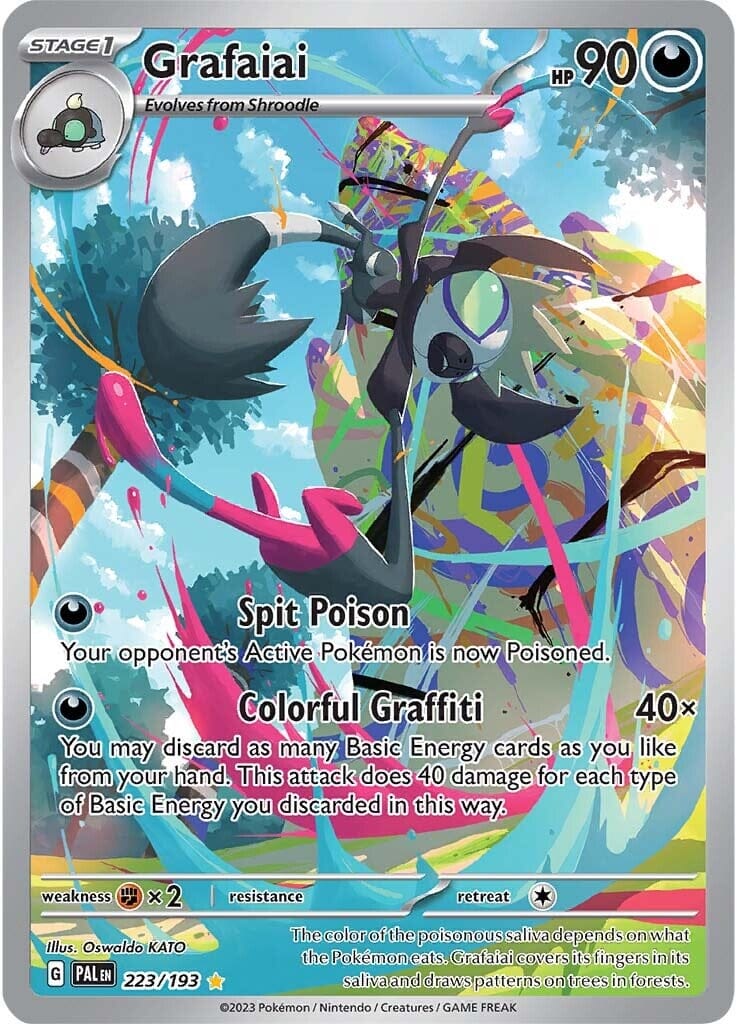 Grafaiai (223/193) [Scarlet & Violet: Paldea Evolved] Pokemon Single Pokémon  | Multizone: Comics And Games