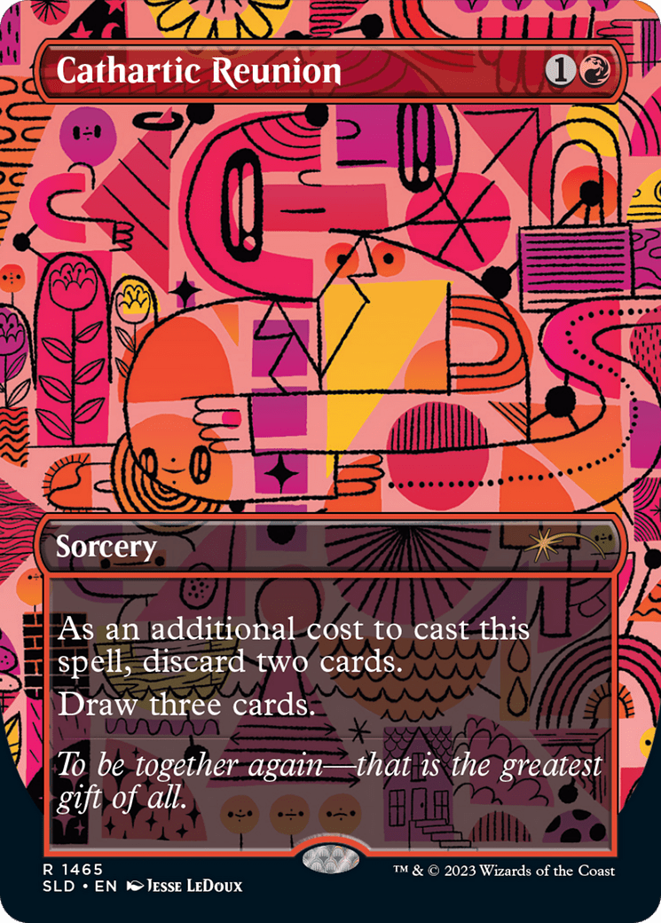 Cathartic Reunion (Rainbow Foil) [Secret Lair Drop Series] MTG Single Magic: The Gathering  | Multizone: Comics And Games
