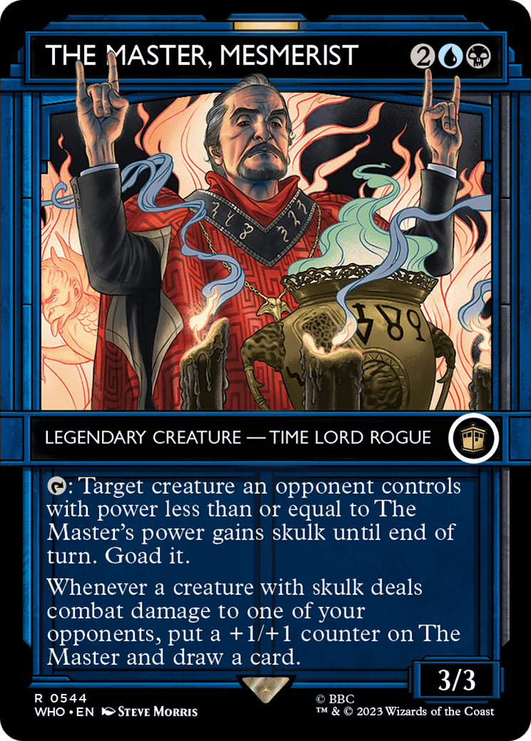 The Master, Mesmerist (Showcase) [Doctor Who] MTG Single Magic: The Gathering  | Multizone: Comics And Games