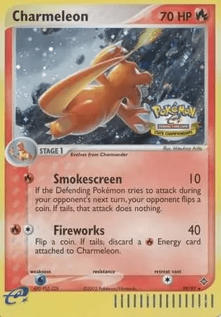 Charmeleon (99/97) (State Championships 2004) [League & Championship Cards] Pokemon Single Pokémon  | Multizone: Comics And Games