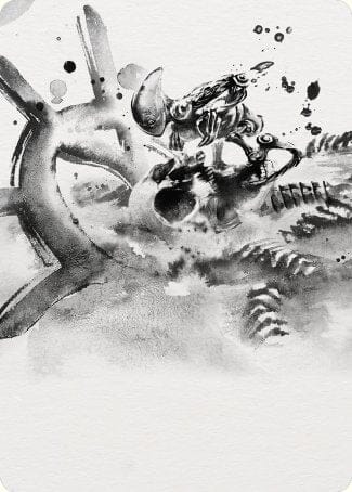 Myr Convert Art Card [Phyrexia: All Will Be One Art Series] MTG Single Magic: The Gathering  | Multizone: Comics And Games