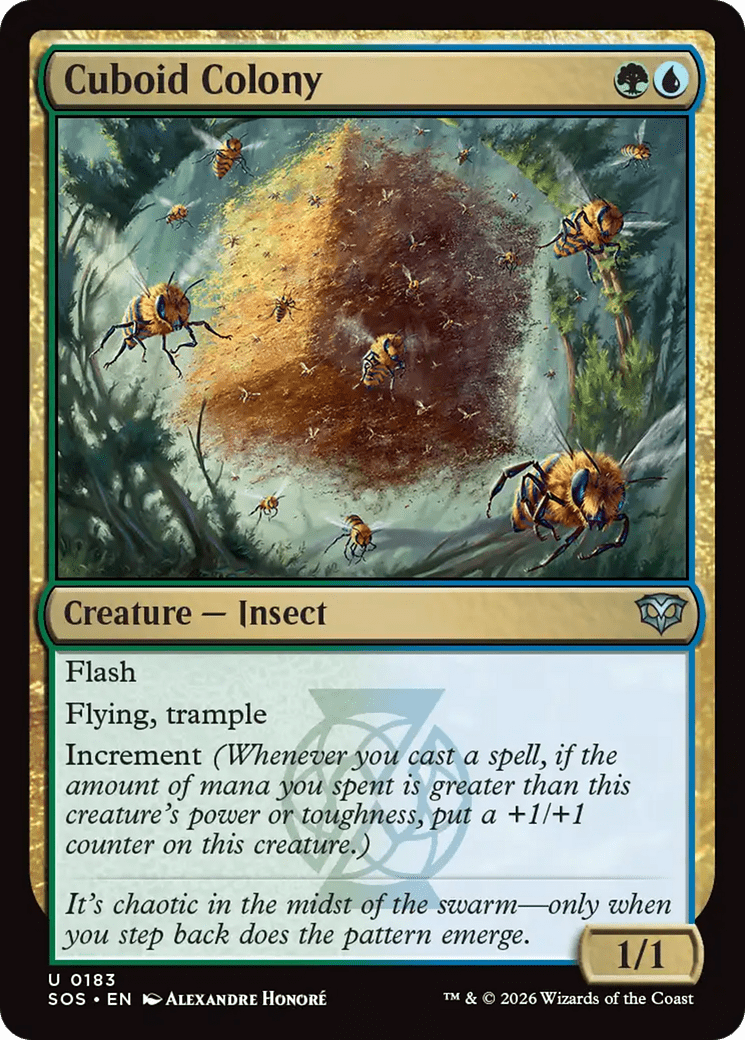 Cuboid Colony [Secrets of Strixhaven] MTG Single Magic: The Gathering  | Multizone: Comics And Games