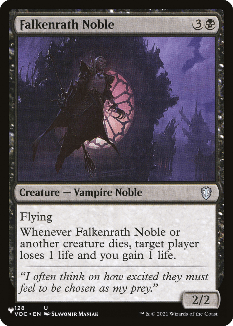 Falkenrath Noble [The List] MTG Single Magic: The Gathering  | Multizone: Comics And Games