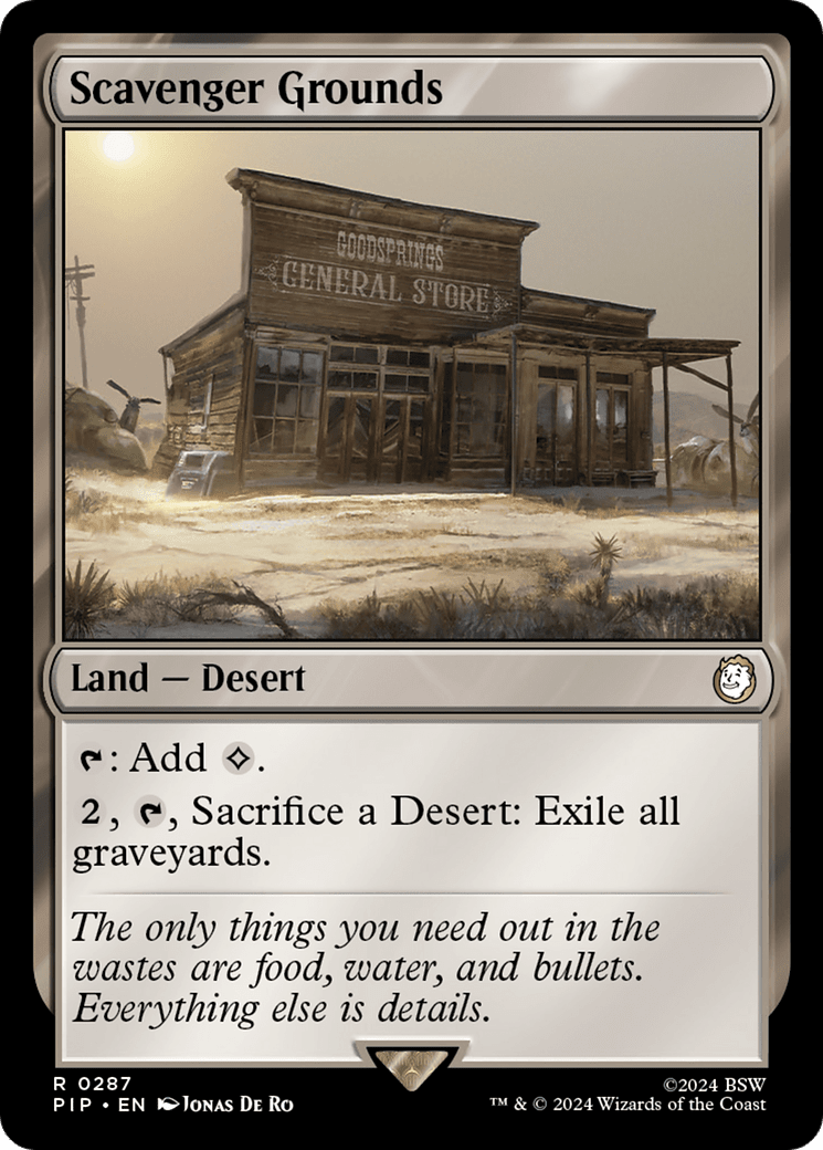 Scavenger Grounds [Fallout] MTG Single Magic: The Gathering  | Multizone: Comics And Games