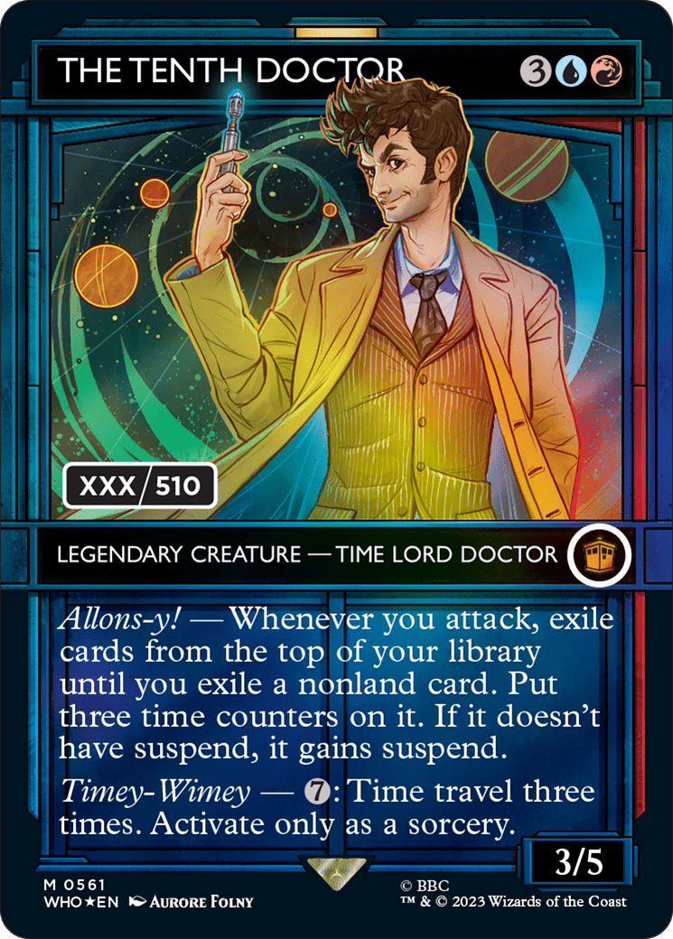 The Tenth Doctor (Serialized) [Doctor Who] MTG Single Magic: The Gathering  | Multizone: Comics And Games