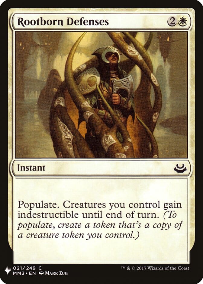 Rootborn Defenses [Mystery Booster] MTG Single Magic: The Gathering  | Multizone: Comics And Games