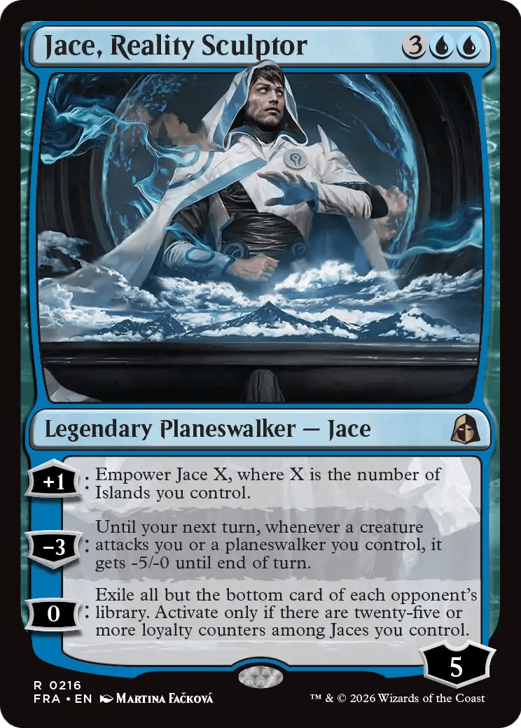 Jace, Reality Sculptor [Reality Fracture] MTG Single Magic: The Gathering  | Multizone: Comics And Games