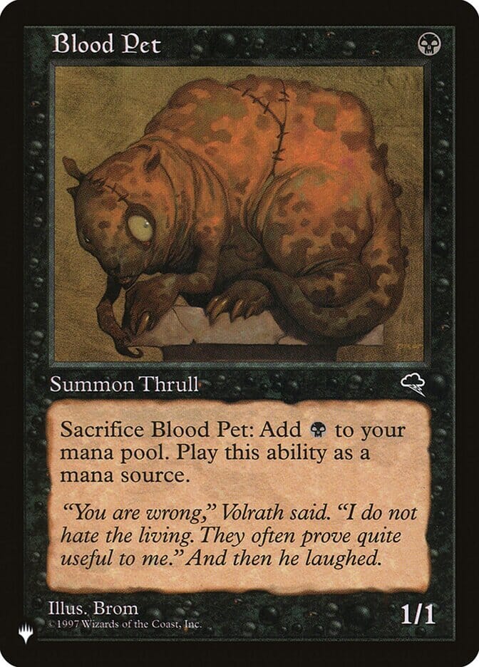 Blood Pet [The List] MTG Single Magic: The Gathering  | Multizone: Comics And Games