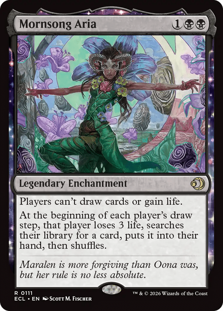 Mornsong Aria [Lorwyn Eclipsed] MTG Single Magic: The Gathering  | Multizone: Comics And Games