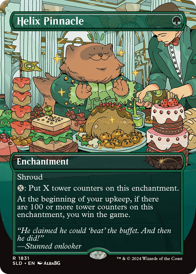 Helix Pinnacle (Rainbow Foil) [Secret Lair Drop Series] MTG Single Magic: The Gathering  | Multizone: Comics And Games
