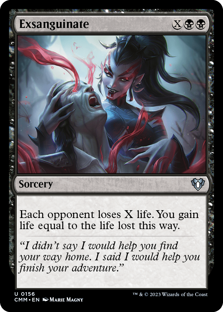 Exsanguinate [Commander Masters] MTG Single Magic: The Gathering  | Multizone: Comics And Games