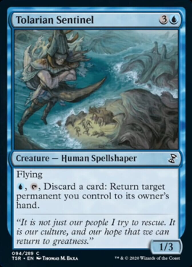 Tolarian Sentinel [Time Spiral Remastered] MTG Single Magic: The Gathering  | Multizone: Comics And Games