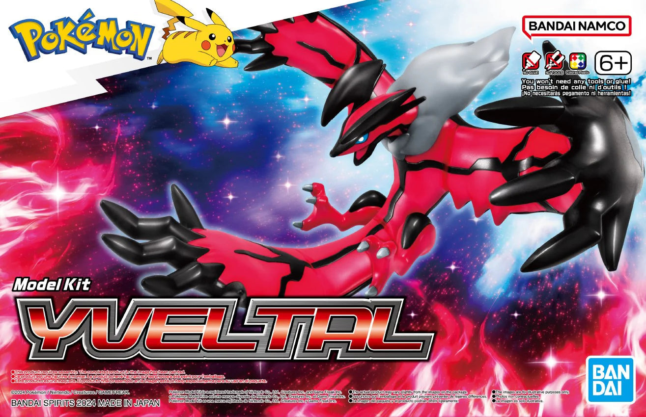 Pokemon Model Kit Yveltal Model Kit Bandai  | Multizone: Comics And Games