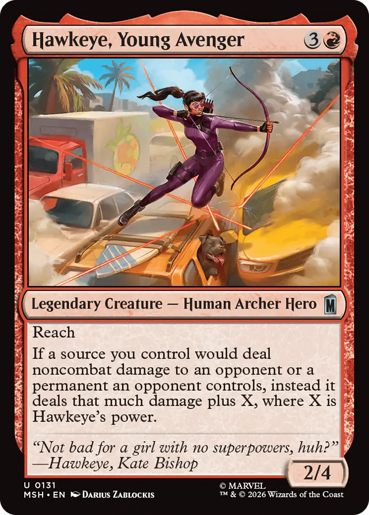 Hawkeye, Young Avenger [Marvel Super Heroes] MTG Single Magic: The Gathering  | Multizone: Comics And Games