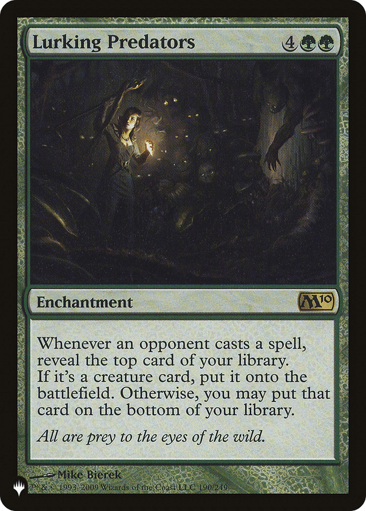 Lurking Predators [The List] MTG Single Magic: The Gathering  | Multizone: Comics And Games