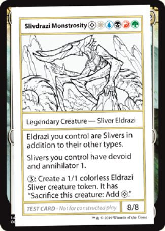 Slivdrazi Monstrosity (2021 Edition) [Mystery Booster Playtest Cards] | Multizone: Comics And Games