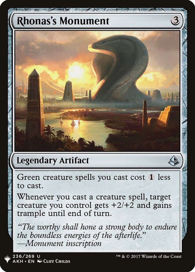 Rhonas's Monument [Mystery Booster] MTG Single Magic: The Gathering  | Multizone: Comics And Games