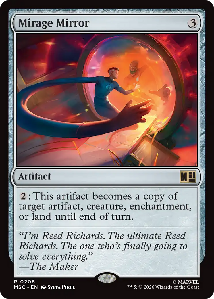 Mirage Mirror (Surge Foil) [Marvel Super Heroes Commander] | Multizone: Comics And Games