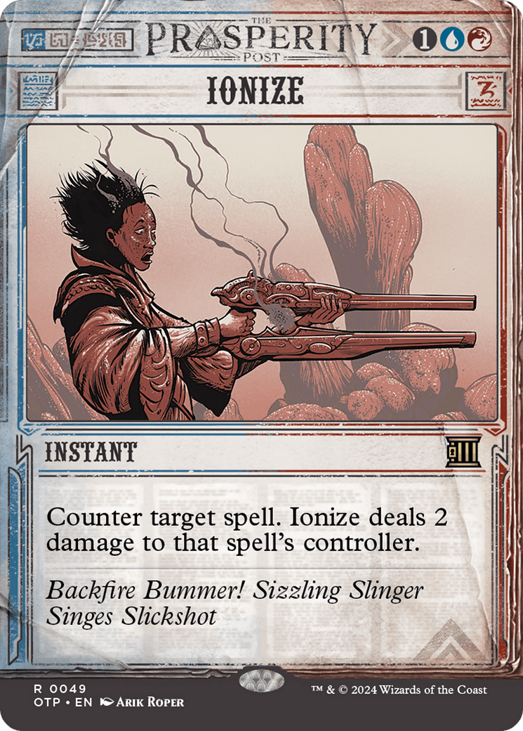 Ionize [Outlaws of Thunder Junction: Breaking News] MTG Single Magic: The Gathering  | Multizone: Comics And Games