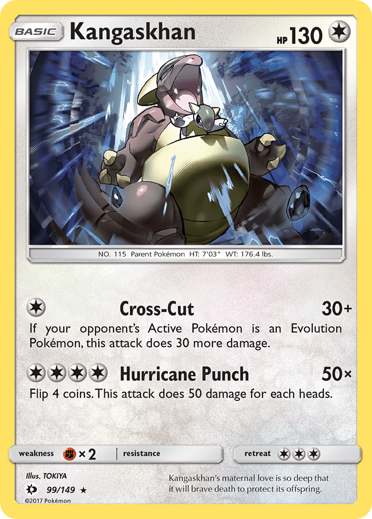 Kangaskhan (99/149) [Sun & Moon: Base Set] Pokemon Single Pokémon  | Multizone: Comics And Games