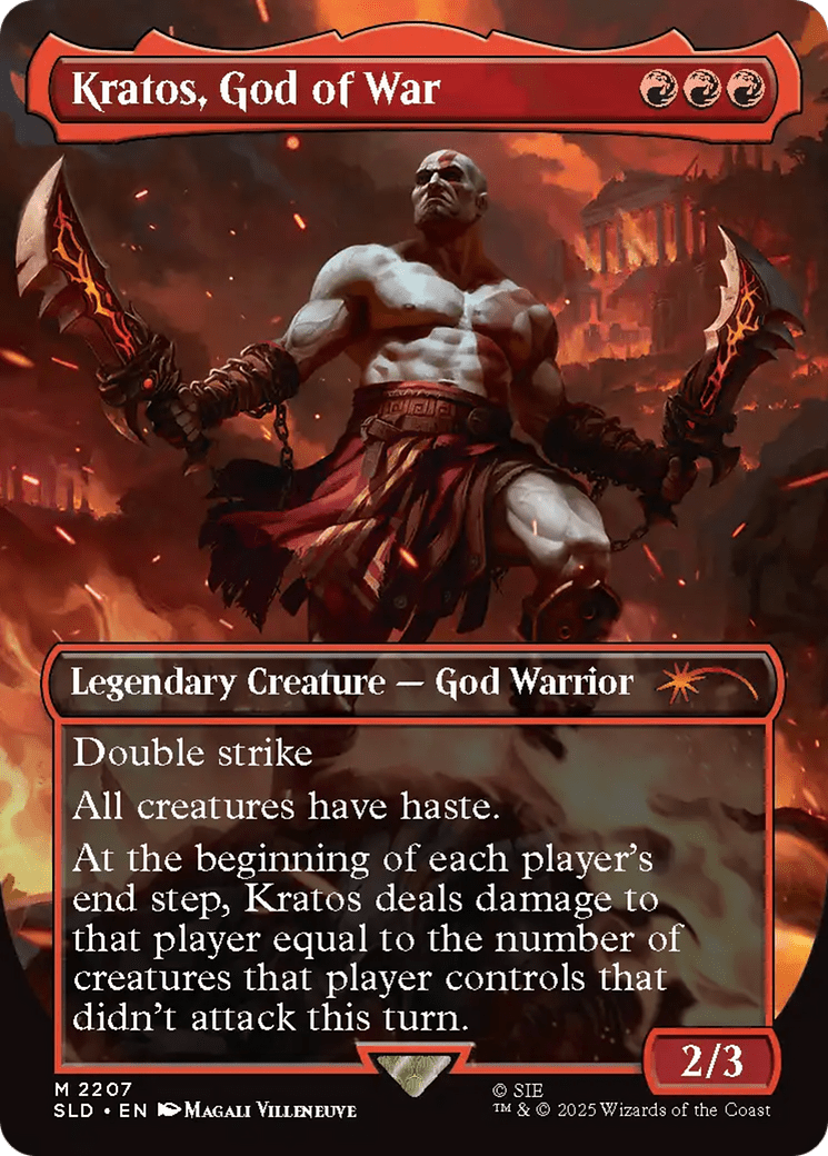 Kratos, God of War [Secret Lair Drop Series] MTG Single Magic: The Gathering  | Multizone: Comics And Games