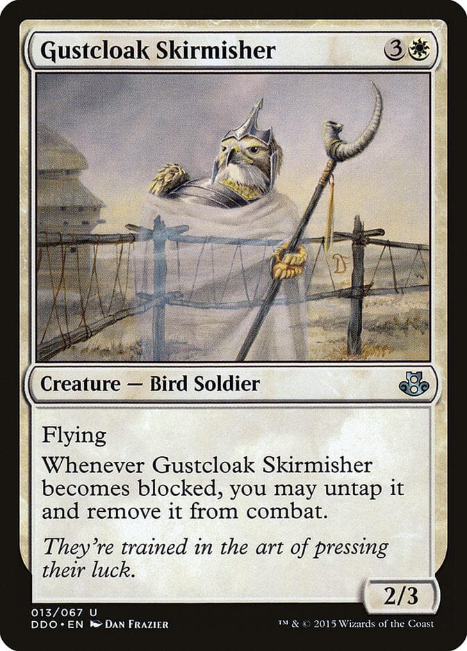 Gustcloak Skirmisher [Duel Decks: Elspeth vs. Kiora] MTG Single Magic: The Gathering  | Multizone: Comics And Games