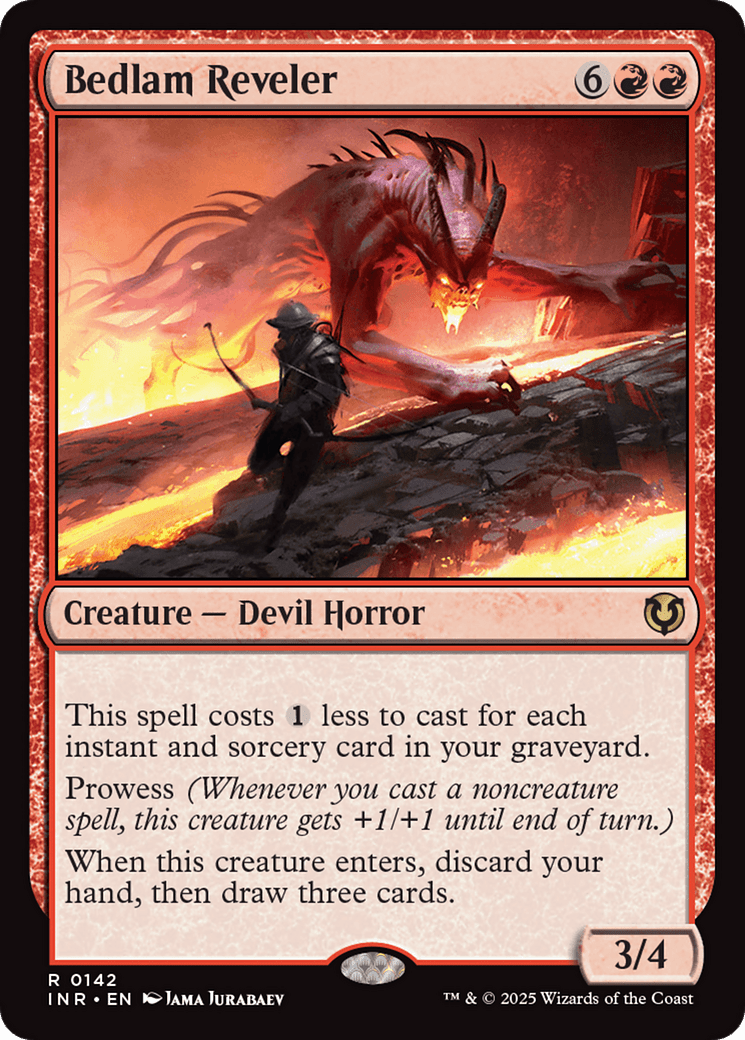 Bedlam Reveler [Innistrad Remastered] MTG Single Magic: The Gathering  | Multizone: Comics And Games