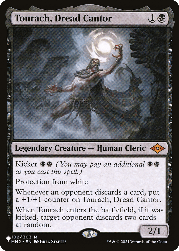 Tourach, Dread Cantor [The List] MTG Single Magic: The Gathering  | Multizone: Comics And Games
