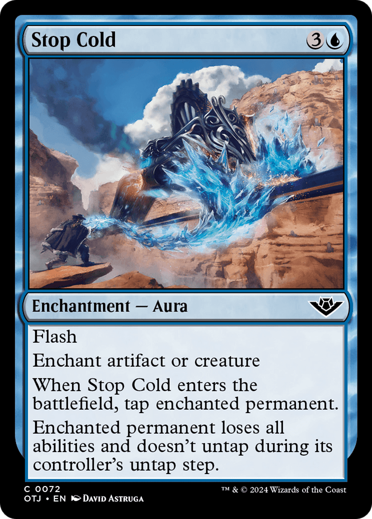 Stop Cold [Outlaws of Thunder Junction] MTG Single Magic: The Gathering  | Multizone: Comics And Games