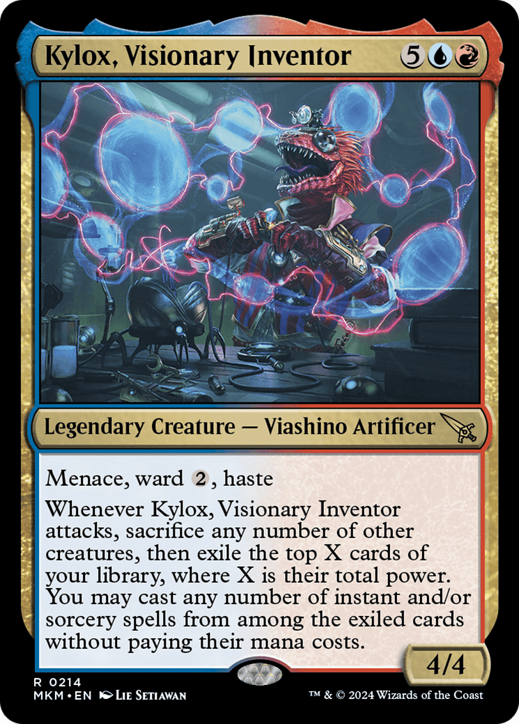 Kylox, Visionary Inventor [Murders at Karlov Manor] MTG Single Magic: The Gathering  | Multizone: Comics And Games