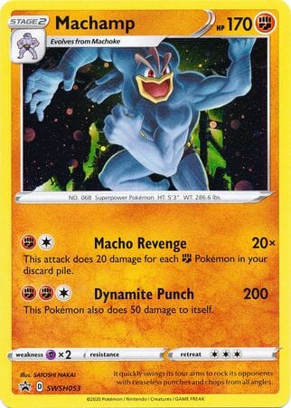 Machamp (SWSH053) [Sword & Shield: Black Star Promos] Pokemon Single Pokémon  | Multizone: Comics And Games