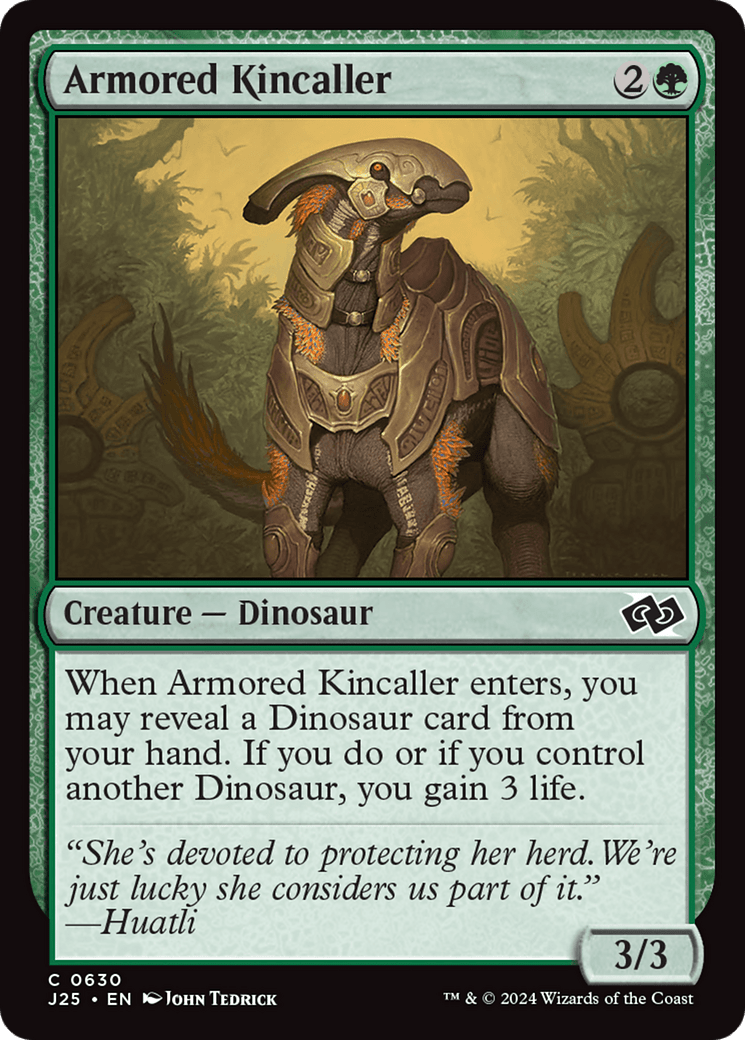Armored Kincaller [Foundations Jumpstart] MTG Single Magic: The Gathering  | Multizone: Comics And Games