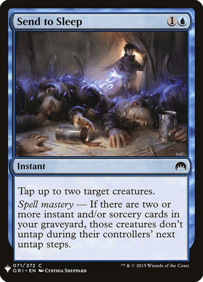 Send to Sleep [Mystery Booster] MTG Single Magic: The Gathering  | Multizone: Comics And Games